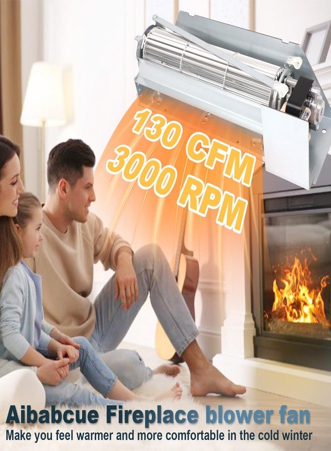 Aibabcue Fireplace Blower Fan Kit FBK-250 Replacement for Superior, Astria, Lennox Fireplace, Blower Fan for Lennox MPD3530CNM IMDV3530CNM HB-RB250 HBRB250 Superior BC-36 DR-500CMN - Image 4